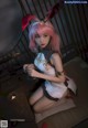 Cosplay 南桃Momoko 八重樱旗袍