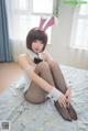 Coser@雪晴Astra (雪晴嘟嘟) Vol.039: 加藤恵兔女郎 (33 photos)